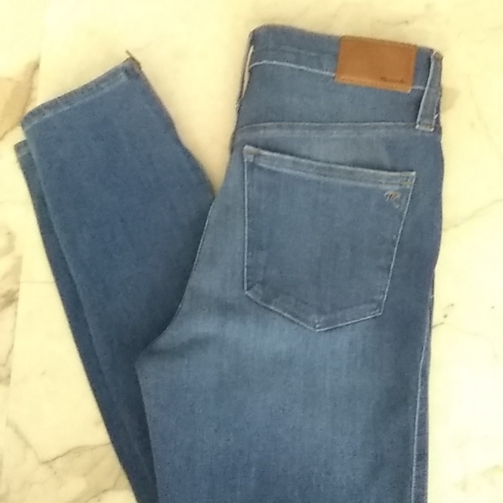Madewell Road Tripper jeggings jeans.